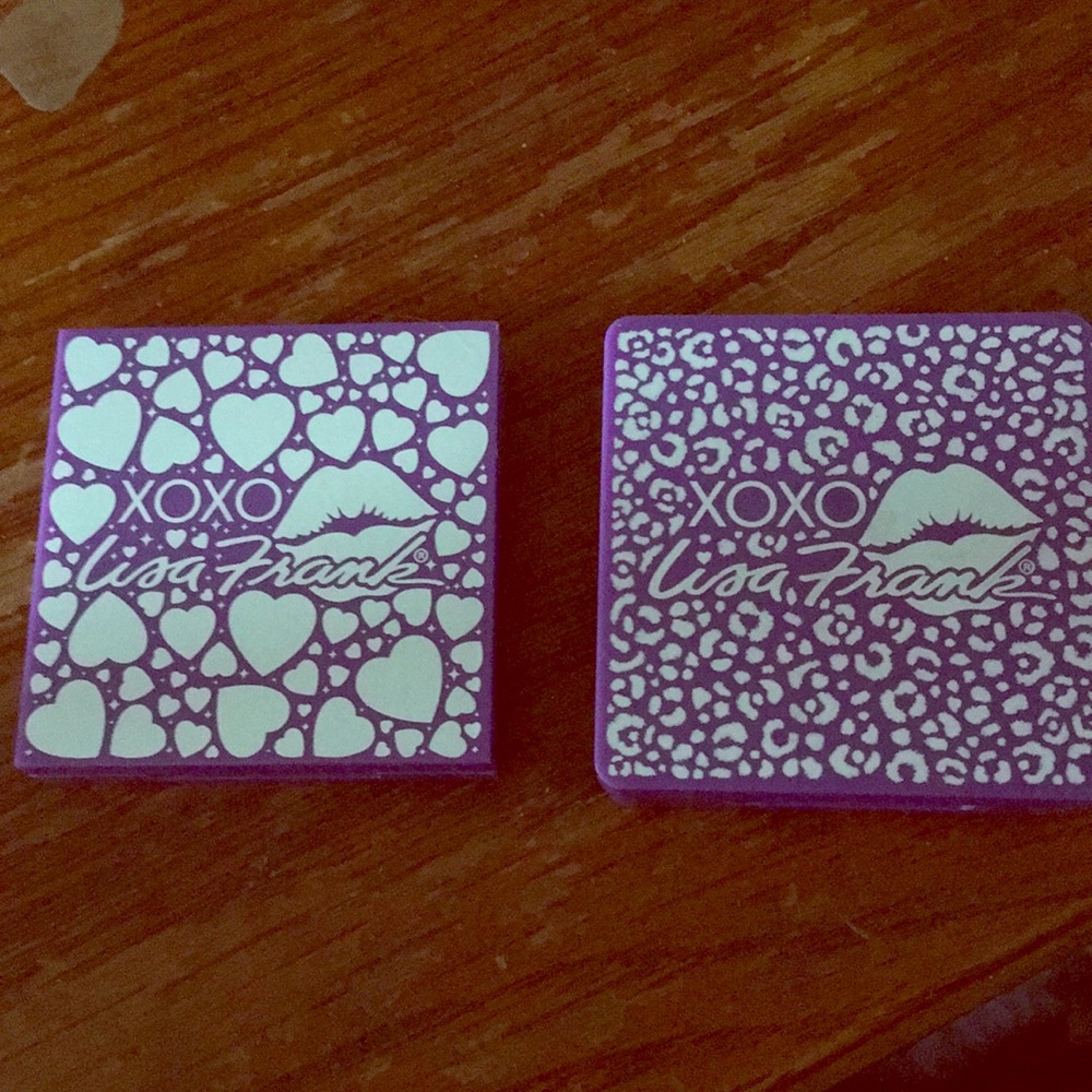 Lisa Frank 💜 matte eyeshadow and bronzer